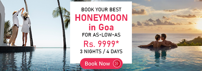 book honeymoon in goa with best offers | goa hotel and resorts for couple vacations