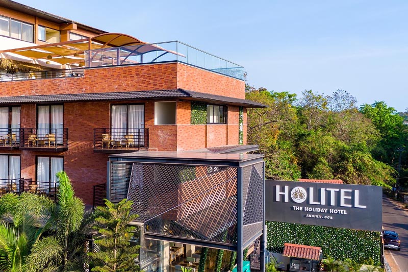 Holitel Hotel in Anjuna - Best For Honeymoon Vacations in Goa